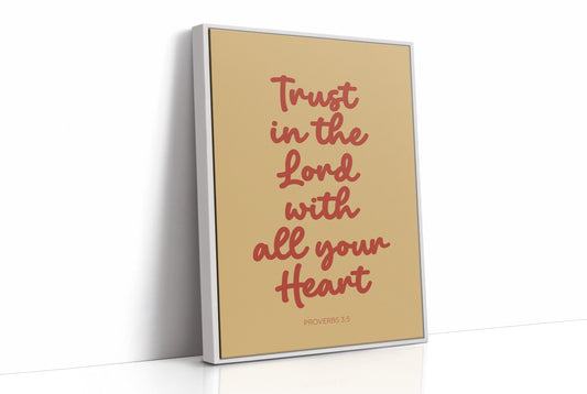 Faith Words In Warm Clay