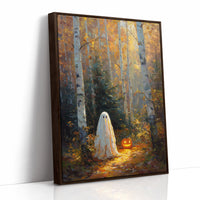JK1362 - Premium Art Print - Brown Framed Canvas image 1