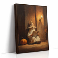 Ghostly Reader Awaits Halloween News