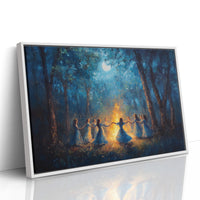 Moonlit Dance In Ancient Woods