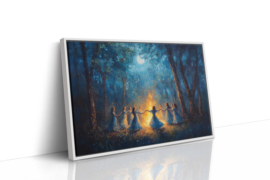 Moonlit Dance In Ancient Woods