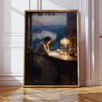 Reflections Beneath the Evening Glow