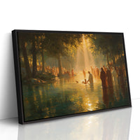 Sacred Waters Bathed In Light