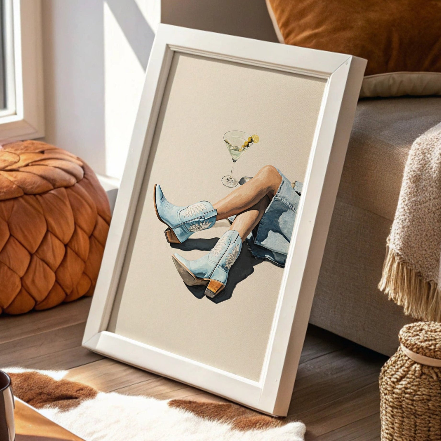 Martinis Meet Baby Blue Daydreams