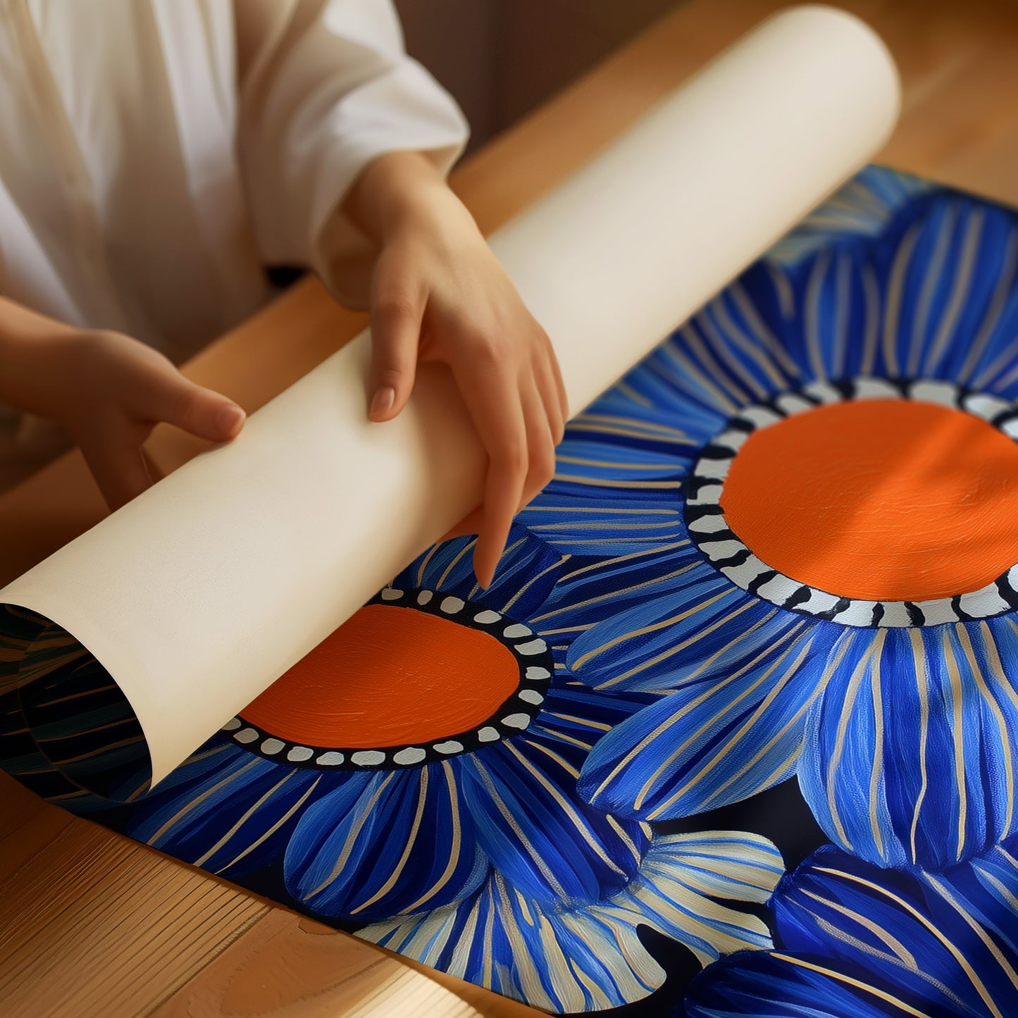 Electric Daisies Dance At Midnight