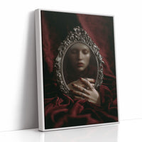 Velvet Secrets Behind Silver Frame