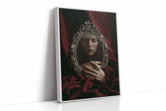 Velvet Secrets Behind Silver Frame