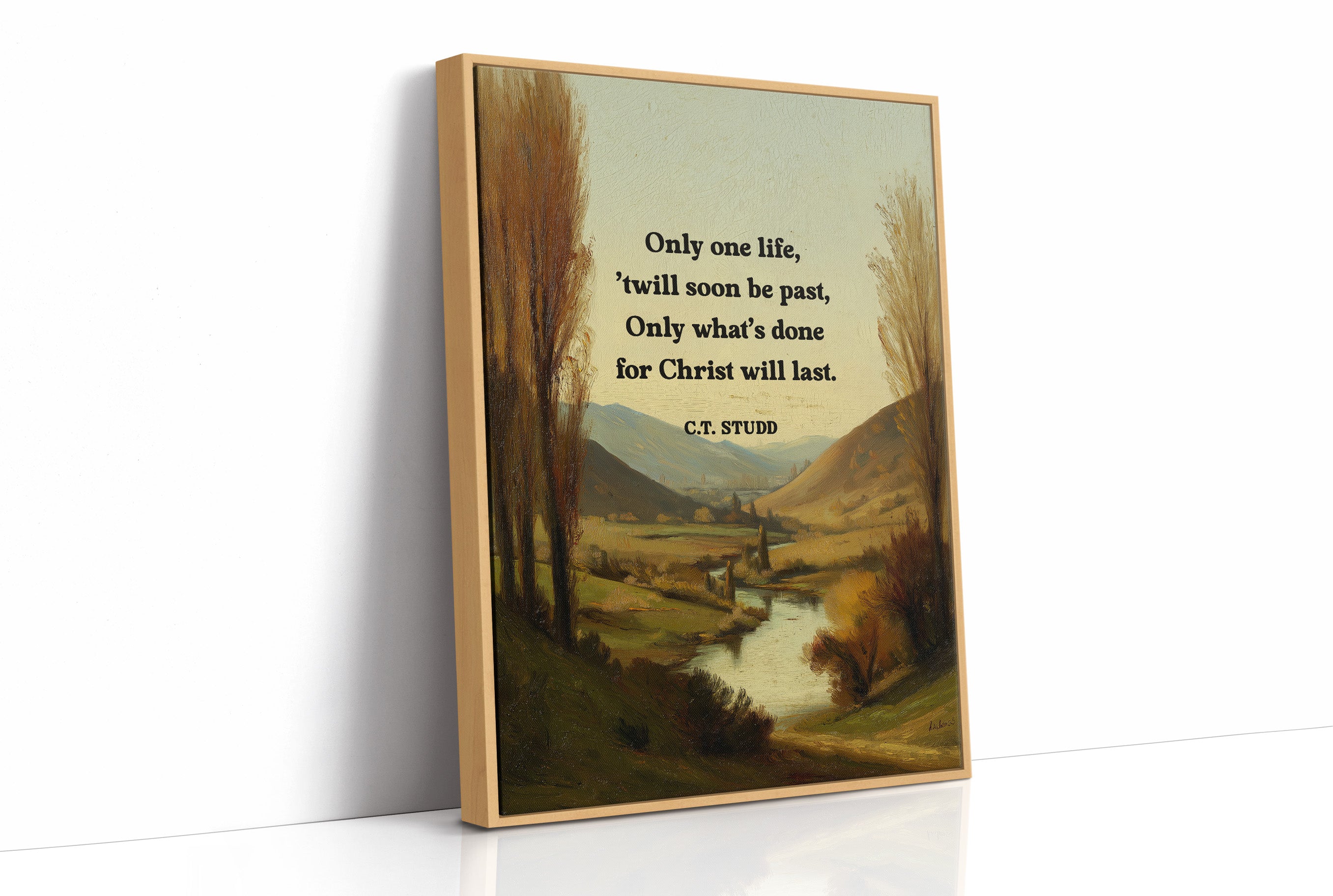 Only One Life C T Studd Quote