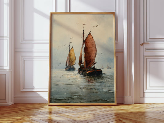 Sails Dance With Ocean's Breath