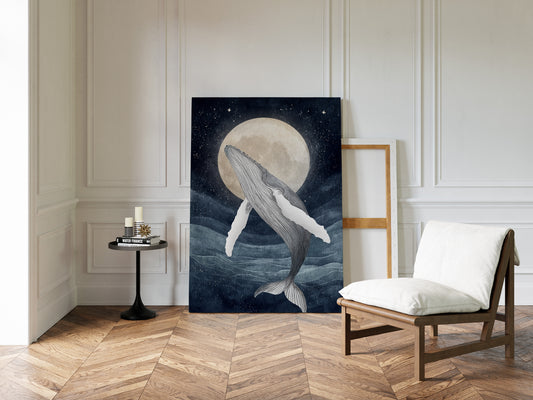 Beneath the Moonlit Waves