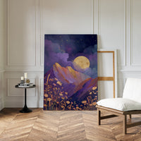 Moonlit Serenade of Wildflowers