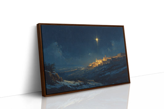 Ancient City Under Celestial Light