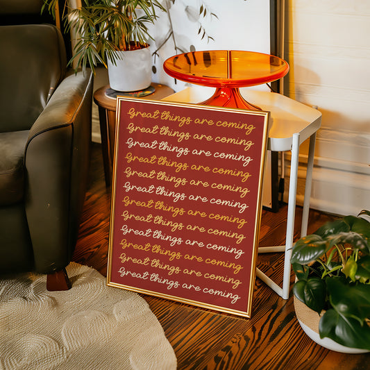 Optimism Writes In Golden Script