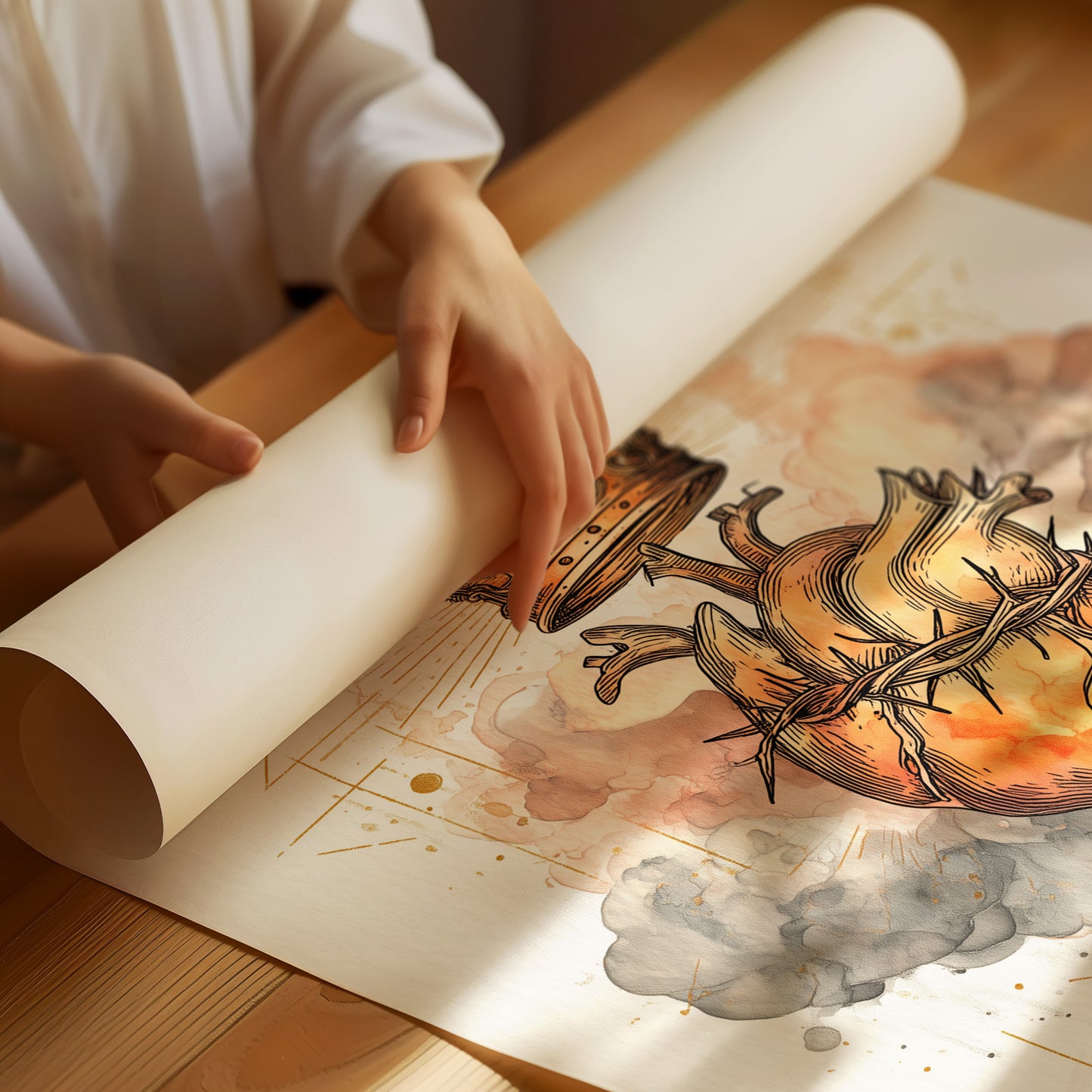 Royal Pulse In Golden Haze