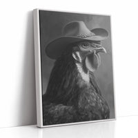 Rancher's Rooster: Portrait of Dignity
