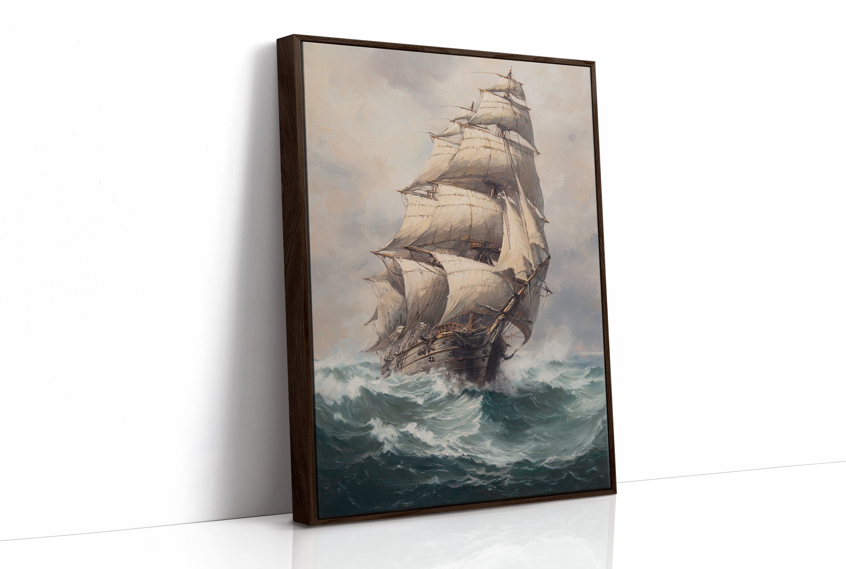 Tall Ships Dance On Restless Tides