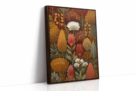 Autumnal Dreamscape: Flora in Warm Embrace