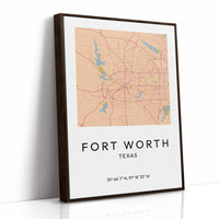 Fort Worth, Mapped in Amber
