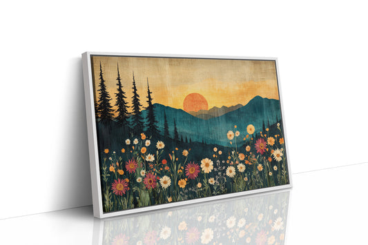 When the Wildflowers Watched the Sun Go Down