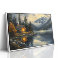 Autumn Light Warms Mountain Waters