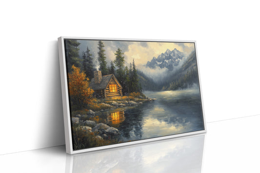 Autumn Light Warms Mountain Waters