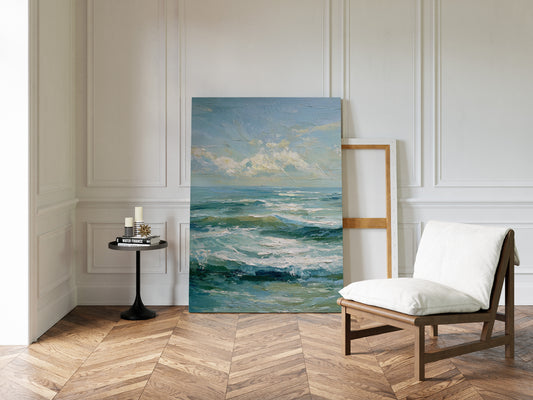 Where Waves Kiss the Horizon