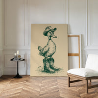 A Duck in Cowboy Boots