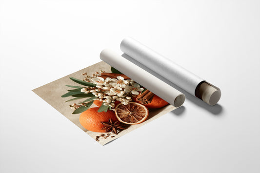 Cinnamon Sticks and Orange Blossom