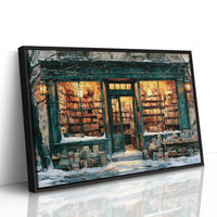 Bookshop in the Snow