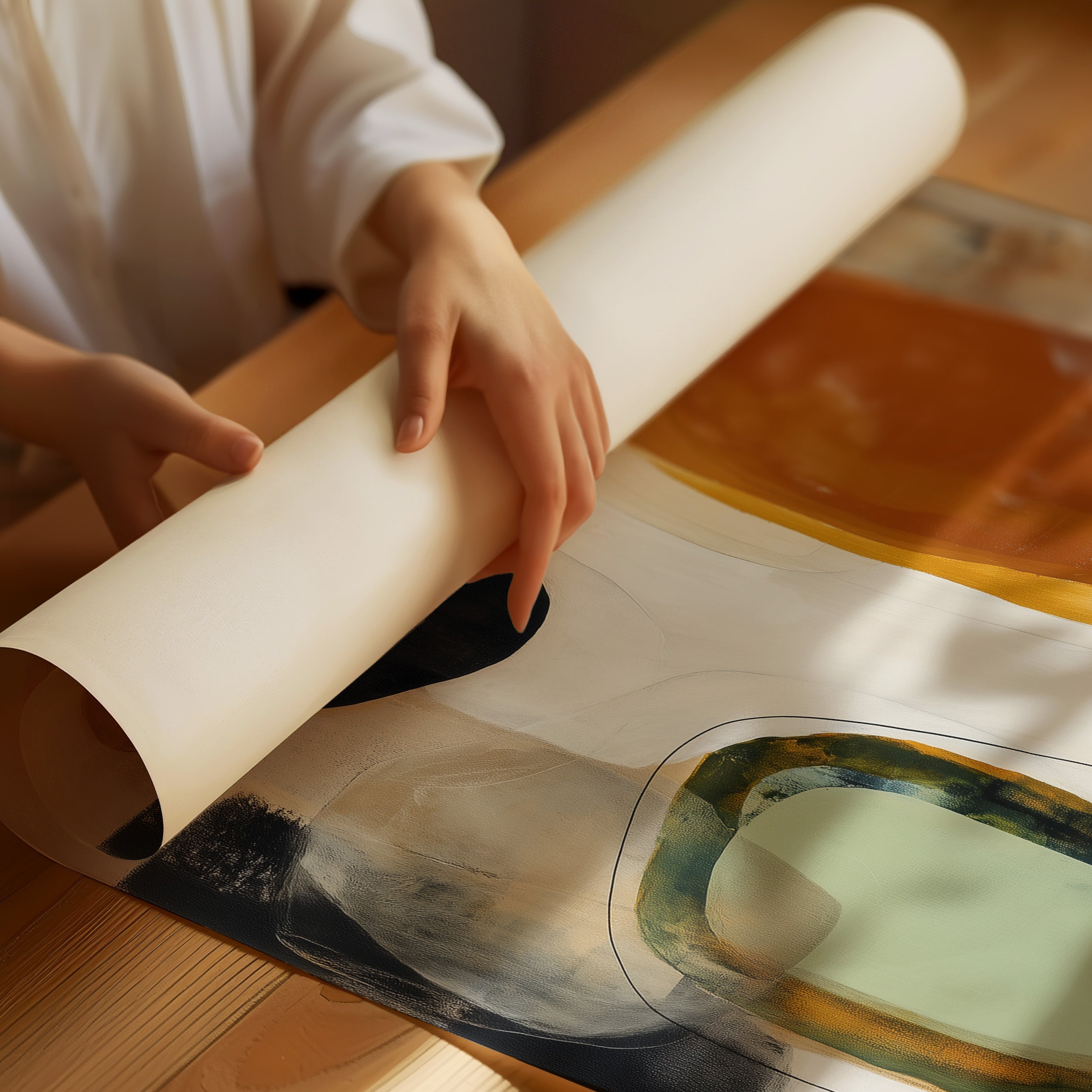 Gentle Shapes Dance In Morning Light