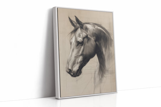 Noble Silence: Equine Elegance
