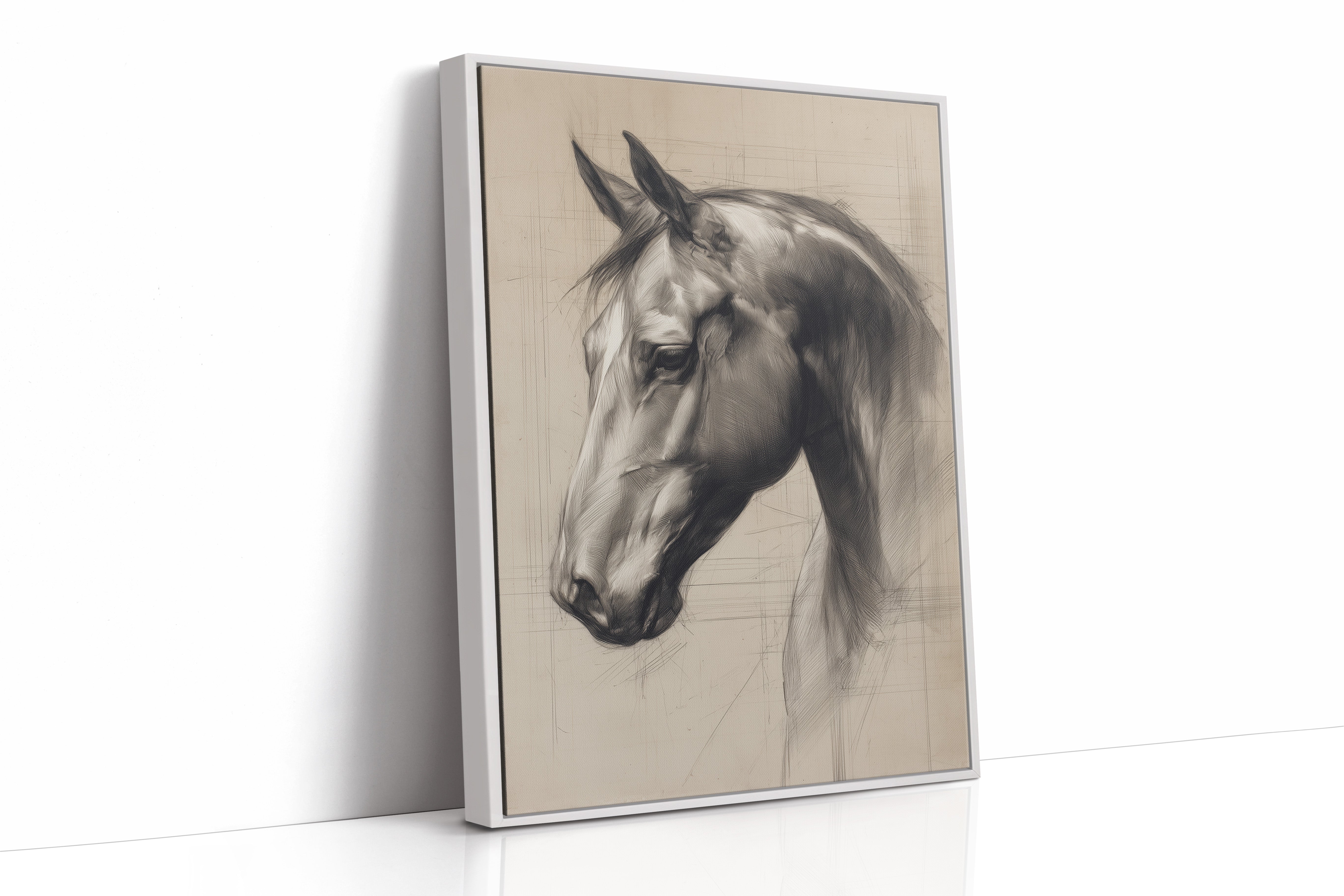 Noble Silence: Equine Elegance