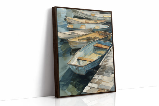 Harbor Whispers in Weathered Wood