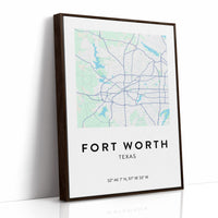 Fort Worth, Mapped in Sky