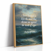 Kiss the Wave Rock of Ages Quote Art