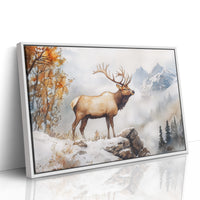 Autumn Snow Crowns Mountain King