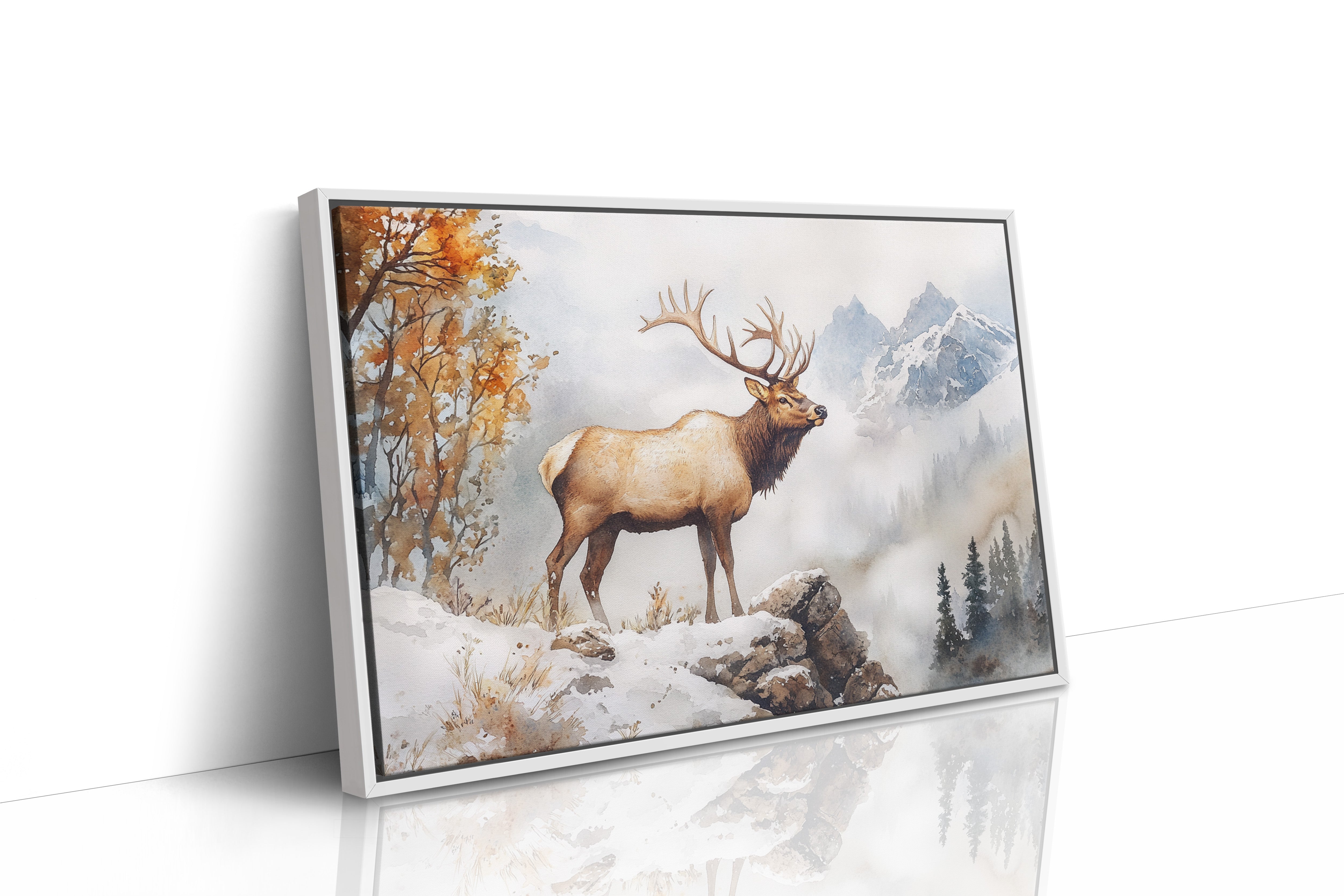 Autumn Snow Crowns Mountain King