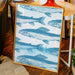 Swimming Through Morning's Coastal Blue