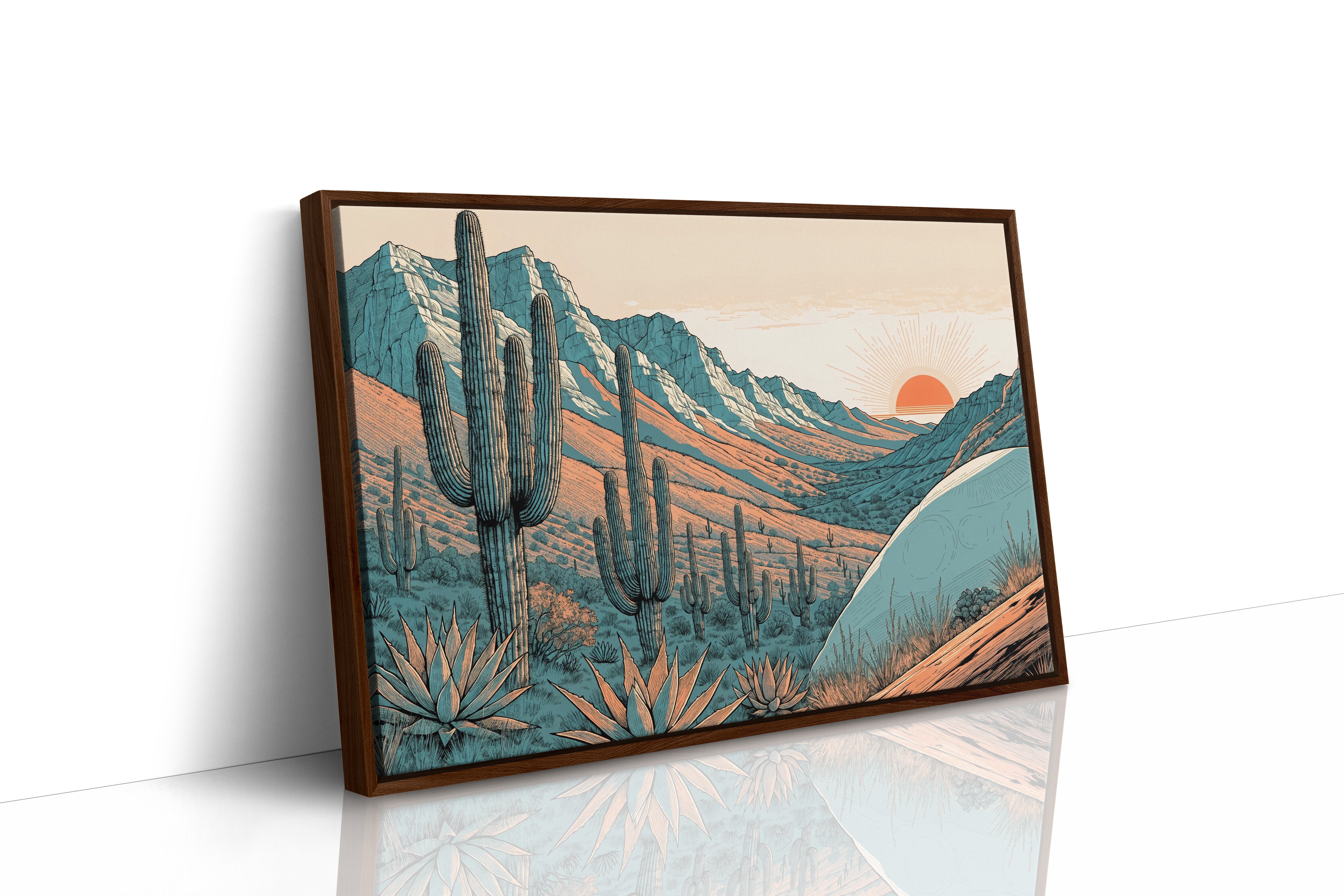 Where the Desert Sun Sets
