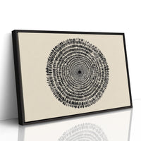 Concentric Patterns Among Literary Worlds