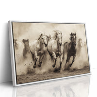 Thunder Hooves Chase Desert Wind