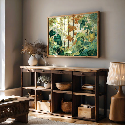 Sunlit Jungle Dances At Dawn