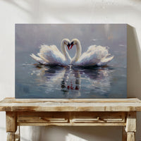 Hearts Entwined Upon Still Waters