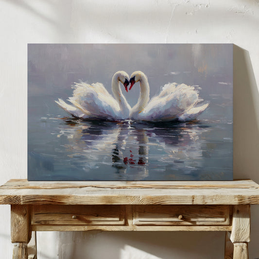 Hearts Entwined Upon Still Waters