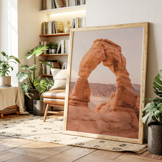 Delicate Arch in Desert Silence