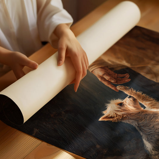 Faithful Companion Reaches For Light