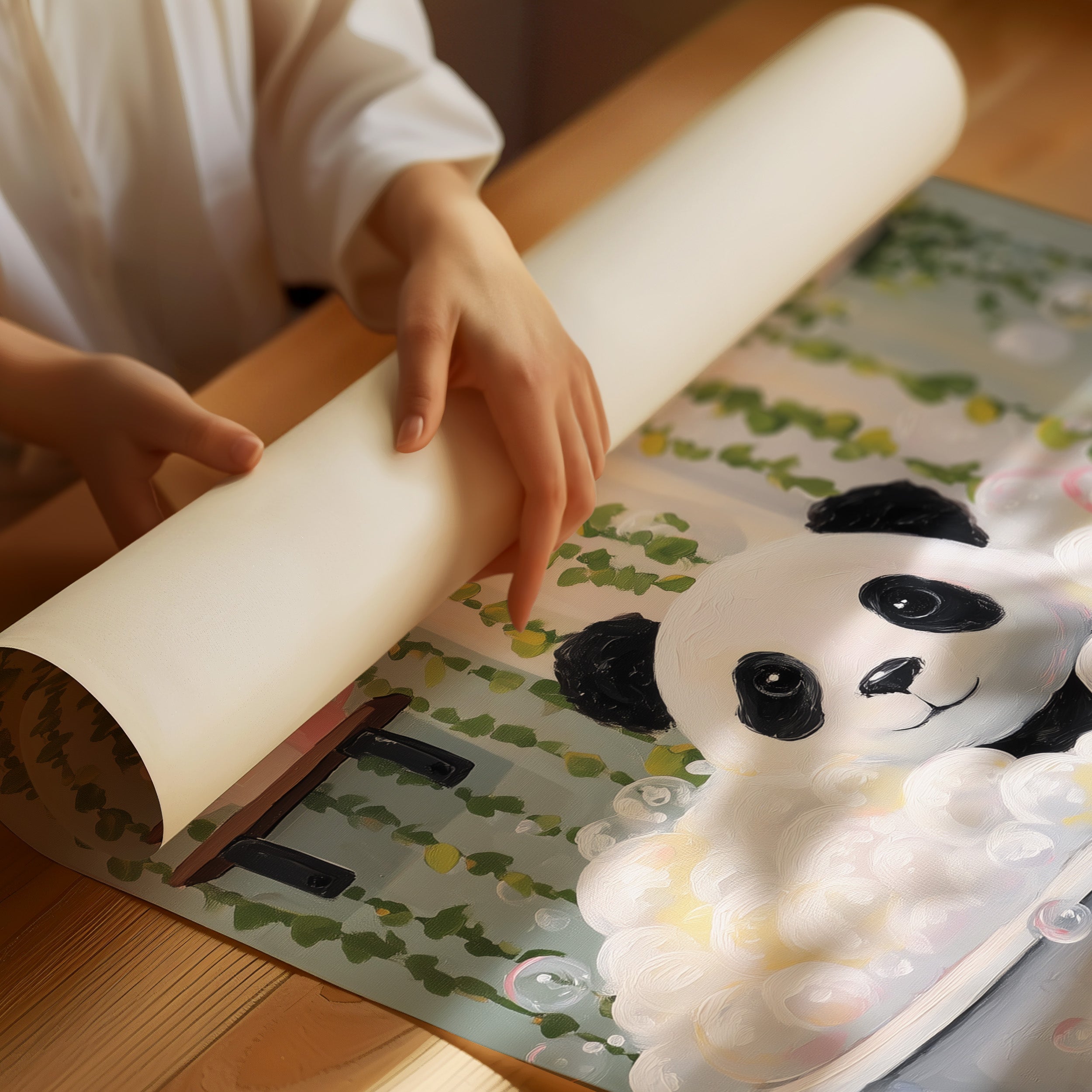 Panda's Botanical Bubble Bath Paradise