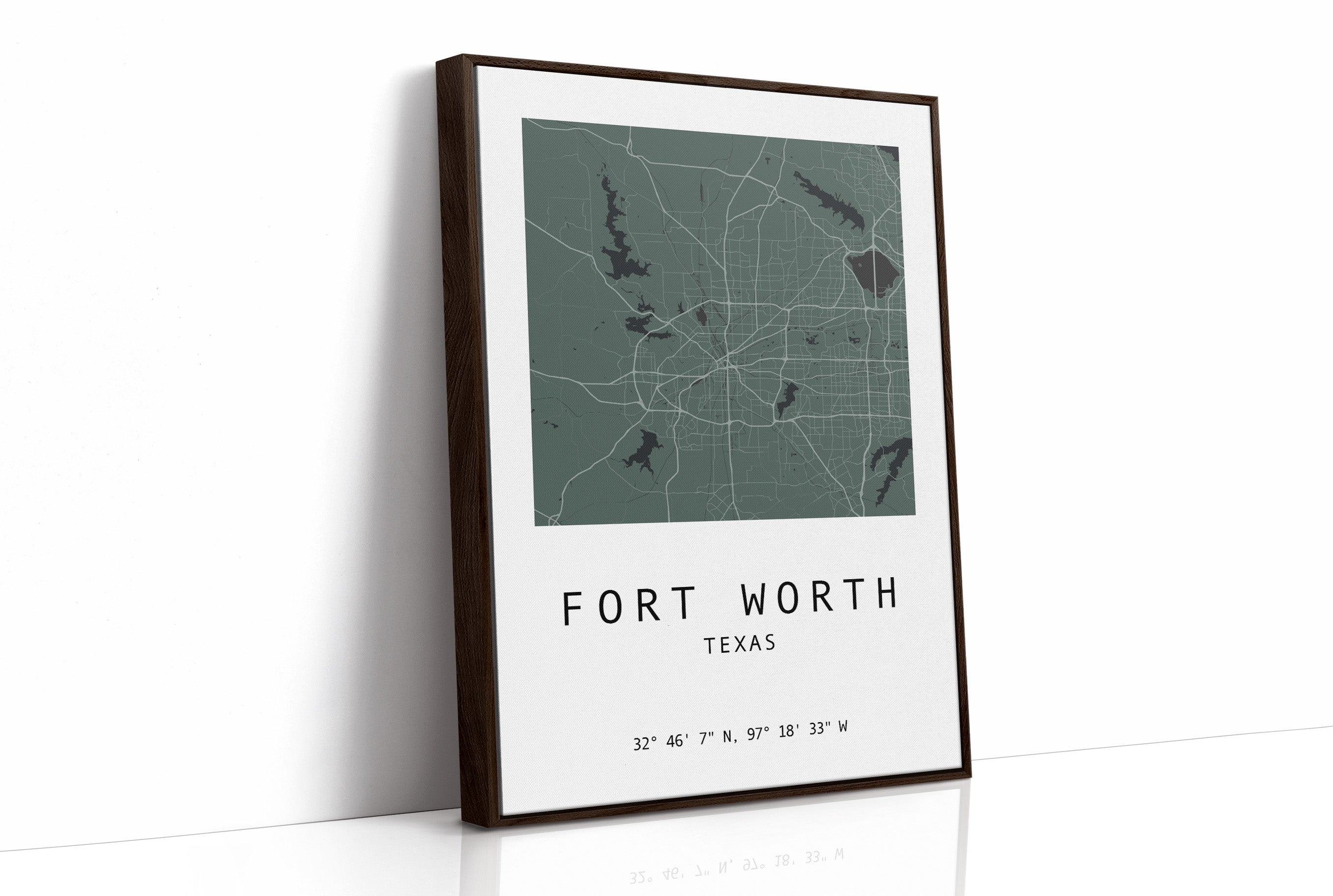 Fort Worth, Mapped in Sage