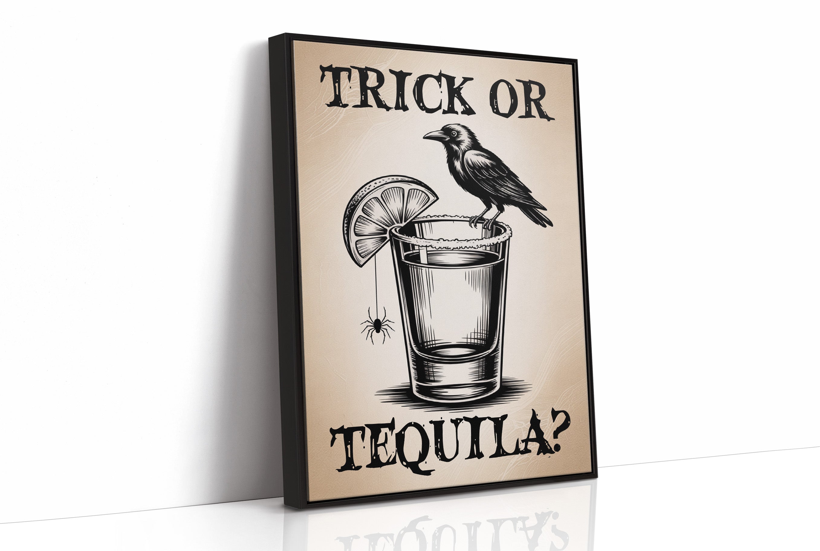 Raven's Perch On Haunted Spirits