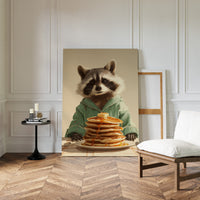 Morning Feast with a Furry Friend